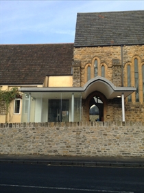 Entrance porch